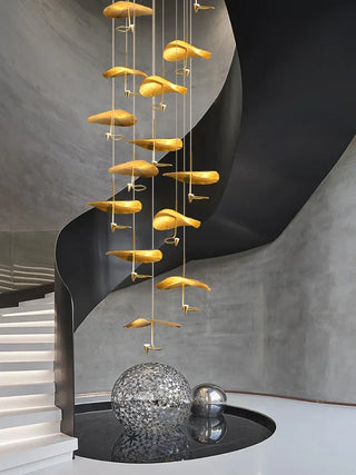 Copper Pendant Light – Modern Polished Copper Fixture with Energy Efficient LEDs