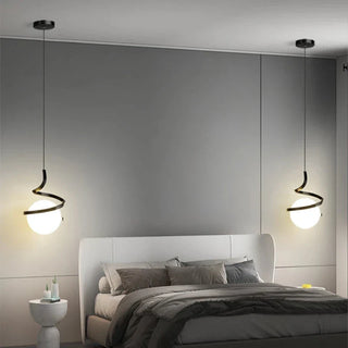 Orbia Pendant Lamp – Modern Pendant Light With Glass Iron Lamp Design