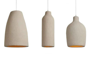 LED Pendant Light – Wabi Sabi Lighting Japanese Pendant Lamp With Brushed Nickel Finish