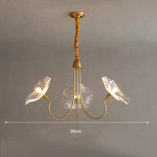 Modern Nordic Chandelier – Polished Chrome Scandinavian Pendant Light for Dining