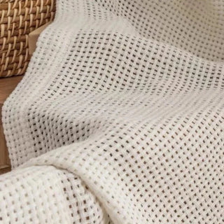 light sheer curtain saint claire grid pattern rod pocket detail
