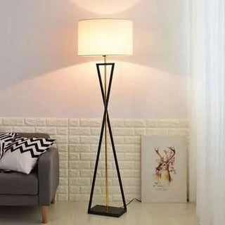 Floor Lamp Soft Light – Modern Designer Iron Fabric Lamp for Living Room