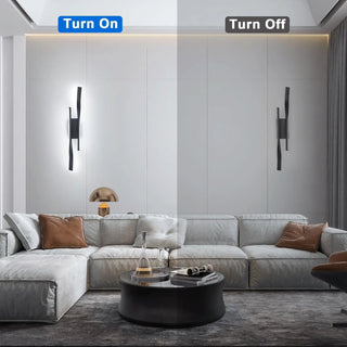 Modern Black Wall Light – Durable Aluminum Fixture | Soft Ambient Lighting