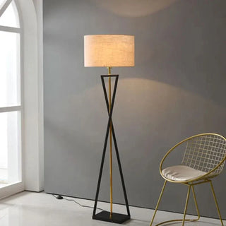 Floor Lamp Soft Light – Modern Designer Iron Fabric Lamp for Living Room