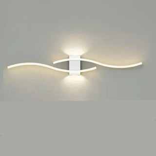 Wave Wall Sconce – Modern Adjustable LED Wall Light with White Acrylic Diffuser