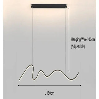 Scandinavian Ceiling Light – Dimmable LED Ceiling Lamp | Modern Adjustable Lighting