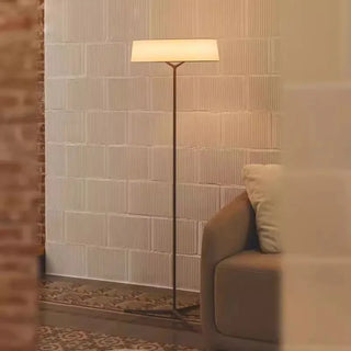 Nordic Fabric Floor Lamp – Modern LED Living Room Lamp with Soft Light Diffuser