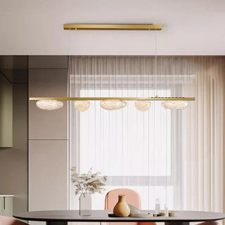 Modern Iron Pendant Light – Adjustable Light Intensity | Dining Room Lighting Fixture