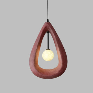 Wabi-Sabi Pendant Light – Handcrafted Organic Pendant Lamp with Soft LED Lighting