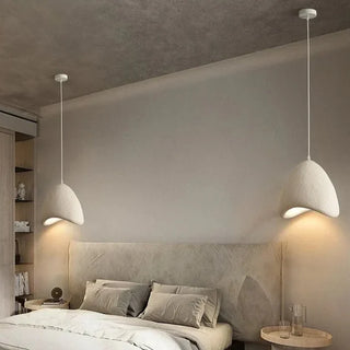 Wabi-Sabi Pendant Light – Handcrafted Organic Pendant Lamp with Soft LED Lighting