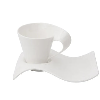 ceramic cup set handcrafted art ceramic coffee mugs durable stylish design angle view