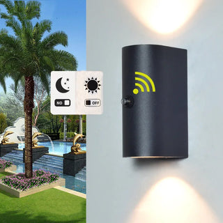 Outdoor Wall Light - Aluminum Exterior Wall Lamp With Energy Efficient LED Lighting