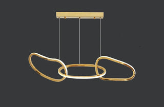Dimmable LED Pendant Light – Modern Ceiling Light With Adjustable Brightness & Elegant Ring Design