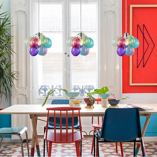 Multicolored Balloon Pendant – Modern Pendant Light With Joyful Ambiance Lighting
