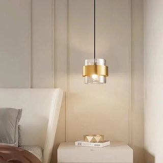 Glass Pendant Light – Modern Hanging Lamp With Adjustable Height & LED Lighting