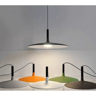 Industrial Metal Pendant Light – Nordic Minimalist LED Hanging Lamp for Kitchen