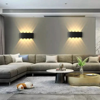 Outdoor LED Wall Light – Bidirectional Up Down Light Fixture | IP54 Rated Aluminum Alloy