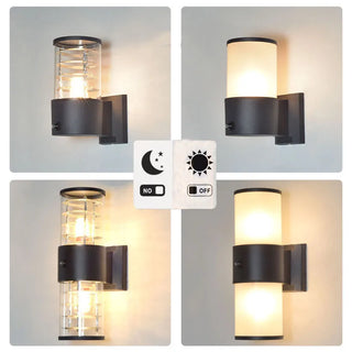Outdoor Wall Light - Aluminum Exterior Wall Lamp With Energy Efficient LED Lighting