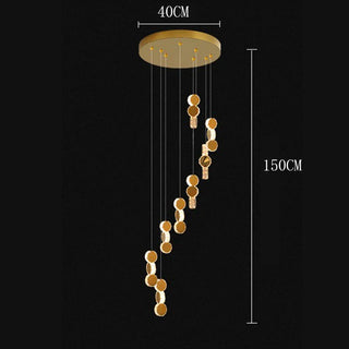 Modern Crystal Chandelier – Elegant LED Lighting Fixture for Living Room