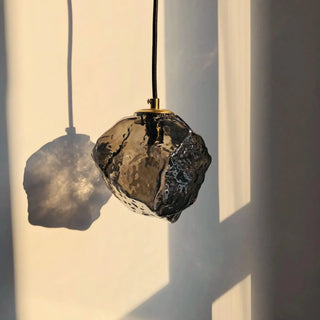 Scandinavian Pendant Lamp – Modern Hanging Lamp with Lava Glass Lighting