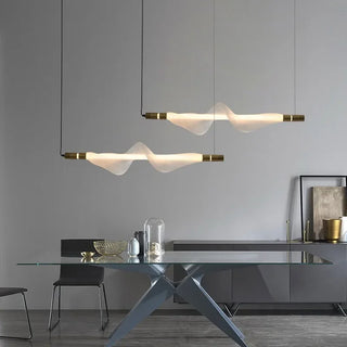 LED Pendant Lamp – Modern Pendant Light with Adjustable Warm Ambient Lighting