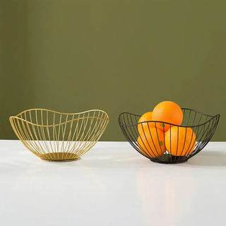 Metal fruit basket