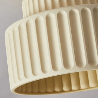 Cream Ceiling Light – Minimalist Bedroom Lamp with Dimmable LED Soft Ambient Lighting