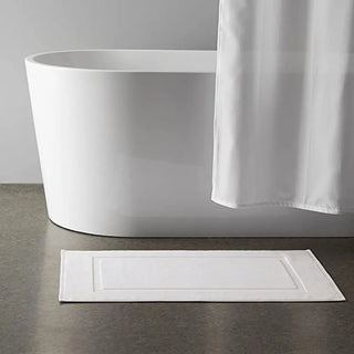 cotton quick-drying antalya plush bath towel rug close-up