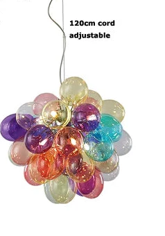 Multicolored Balloon Pendant – Modern Pendant Light With Joyful Ambiance Lighting