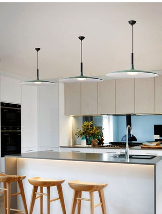 Industrial Metal Pendant Light – Nordic Minimalist LED Hanging Lamp for Kitchen