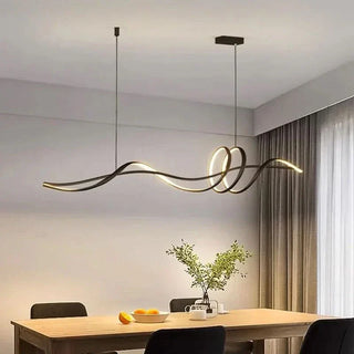 LED Pendant Light – Modern Pendant Lamp with Adjustable LED Lighting & Sculptural Silhouette