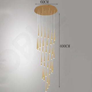 Modern Pendant Light – Alloy LED Hanging Light for Living Room Lighting