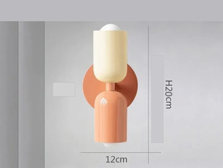 Adjustable Wall Light – Modern Metal Wall Sconce with Color Changing LED Illumination