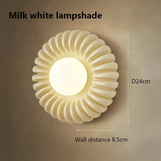 Resin Wall Light – Artistic Wall Sconce with Soft Glow Lighting for Living Room