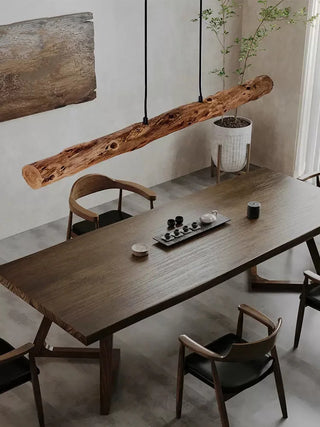 Suspension Ayka – Lampe durable en bois naturel | Installation facile