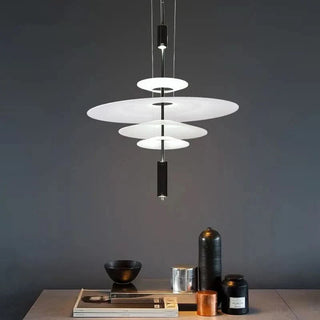 Acrylic Pendant Light – Modern Chandelier with LED & Adjustable Height Fixture