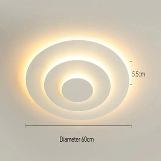 Contemporary Ceiling Light – Adjustable LED Living Room Lamp by Lumavera