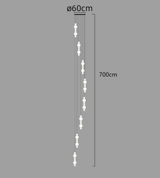 Modern Iron Pendant Light - Adjustable Dining Room Lighting with LED Energy Saving
