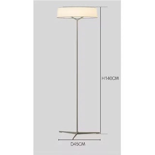 Nordic Fabric Floor Lamp – Modern LED Living Room Lamp with Soft Light Diffuser