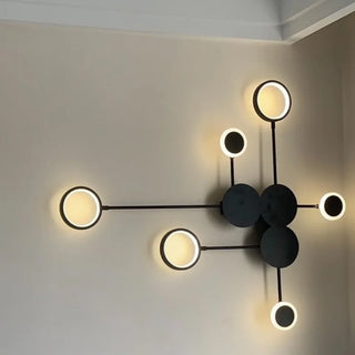 Black Iron Wall Light – Modern LED Wall Lamp With Sleek Black Metal Sconce
