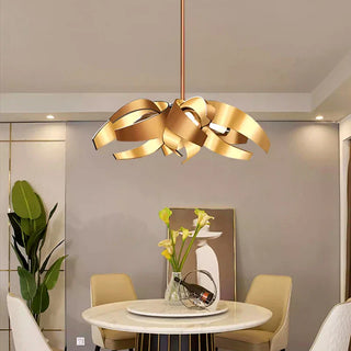 Modern Alloy Pendant Light – Contemporary Dining Room Pendant With Adjustable Brightness