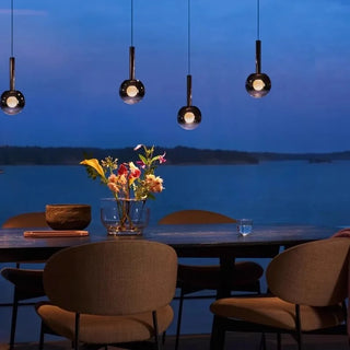 Modern Alloy Chandelier | Living Room Lighting - Remote Control & Easy Installation