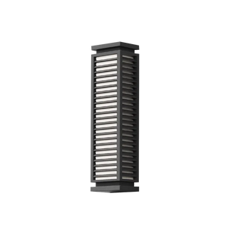 Outdoor Wall Light – Aluminum Slatted Lamp With Integrated LED, IP65 Rated