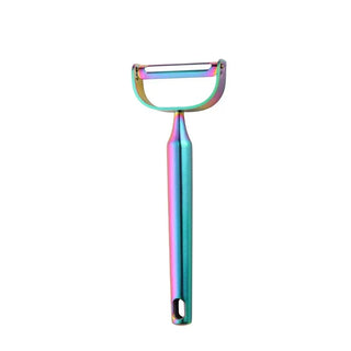stainless steel peeler 16cm kitchen peeler eco friendly food prep tool side view