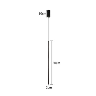 Adjustable Pendant Light – Minimalist Ceiling Lamp With Sleek Aluminum Fixture