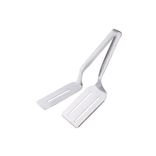 stainless steel tongs durable serving food tongs eco-friendly kitchen tools side view