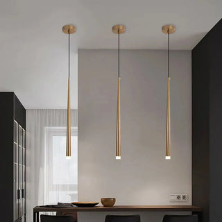 Compact LED Pendant Light – Modern Brushed Nickel Chandelier for Small Spaces