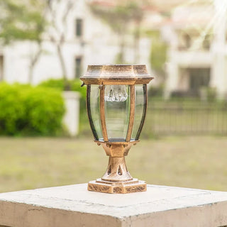 Outdoor Solar Table Lamp – Durable Aluminum Solar Powered Lantern | Eco Friendly Lighting