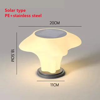 Outdoor Solar Lamp – Stainless Steel LED Solar Lantern | Energy Saving Garden Light