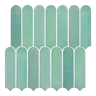 toscana tile panels green pvc self-adhesive waterproof wall panels 30x30cm front view